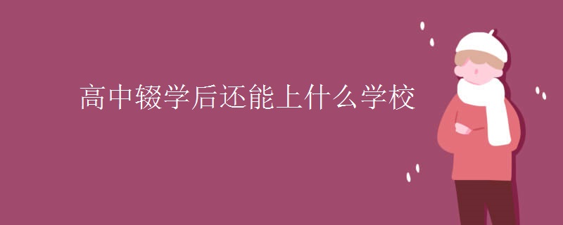 高中辍学后还能上什么学校